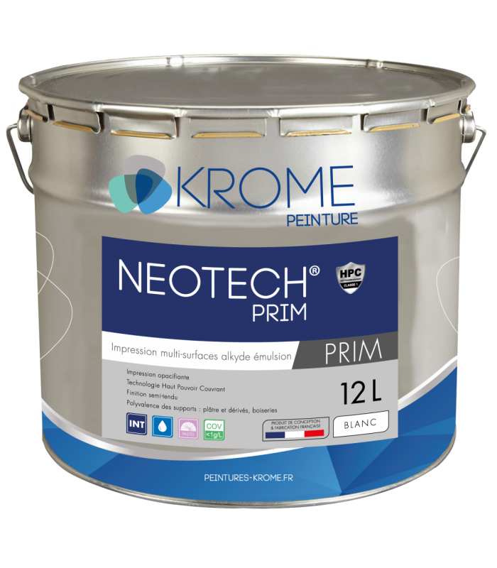 Krome Neotech Prim Peinture d'impression Murs et Plafonds - Intérieur