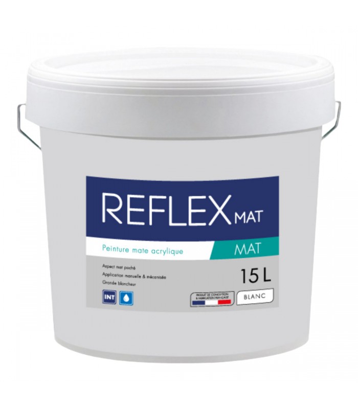 Krome Reflex Mat – Peinture Acrylique Murs et Plafonds – Intérieur