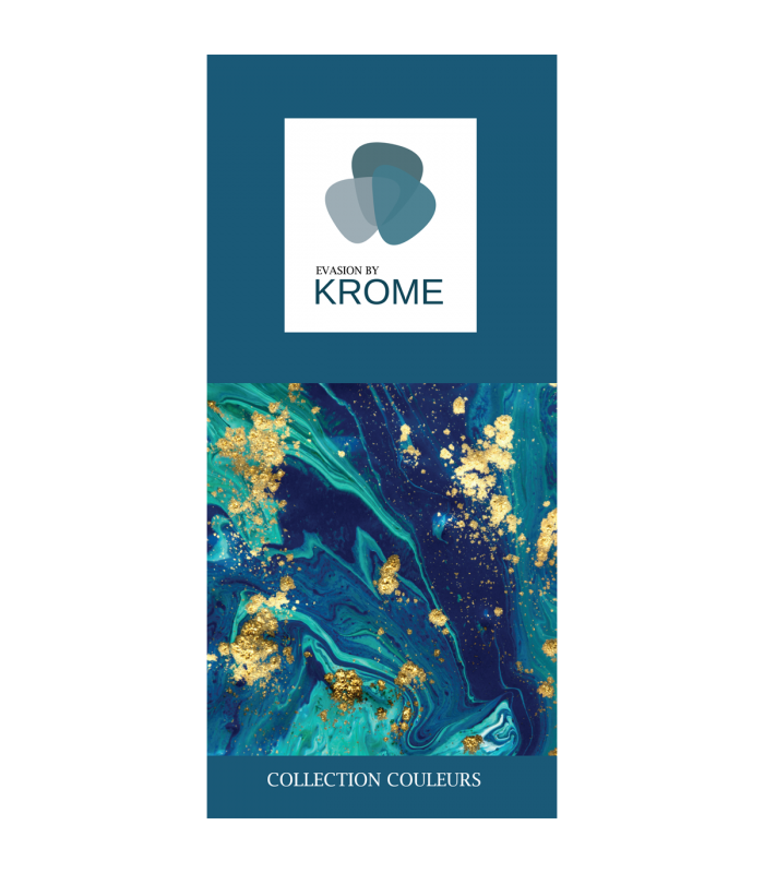 Nuancier des 84 Teintes Evasion by Krome 23x10cm