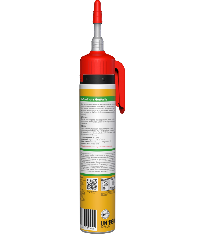Colle Sikabond 240 Fixe Facile - Blanc Gachette 280g