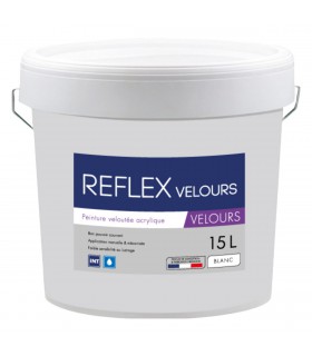 Krome Reflex Velours – Peinture Acrylique Murs et Plafonds – Intérieur - 15 L