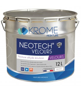 Krome Neotech Velours Peinture de Finition Murs et Plafonds - Intérieur