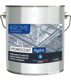 Krome Monocoat Hydro Laque Anticorrosion Acrylique - Intérieur et Extérieur