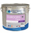 Krome Durocryl Soie Laque Acrylique Polyuréthane - Intérieur et Extérieur - 1L, 3L, 12L