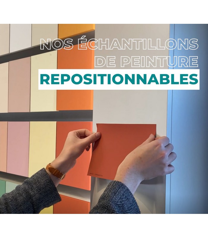 Échantillon de peinture repositionnable Stick'N'Test Krome Evasion 20x15 cm
