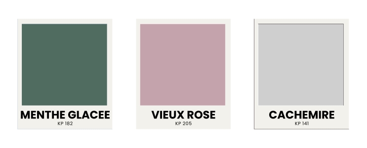 inspiration décoration entrée et couloir nuancier peinture