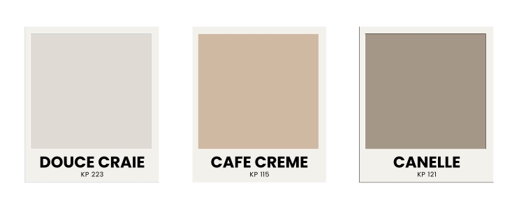 nuancier krome peinture