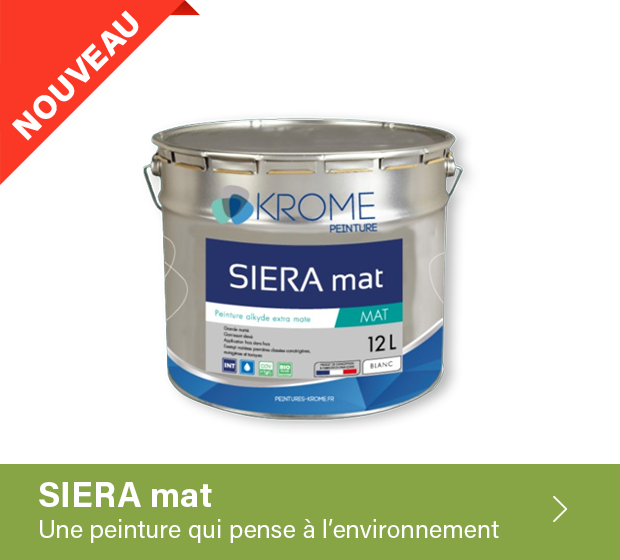 nouvelle peinture Siera Mat Krome Peinture